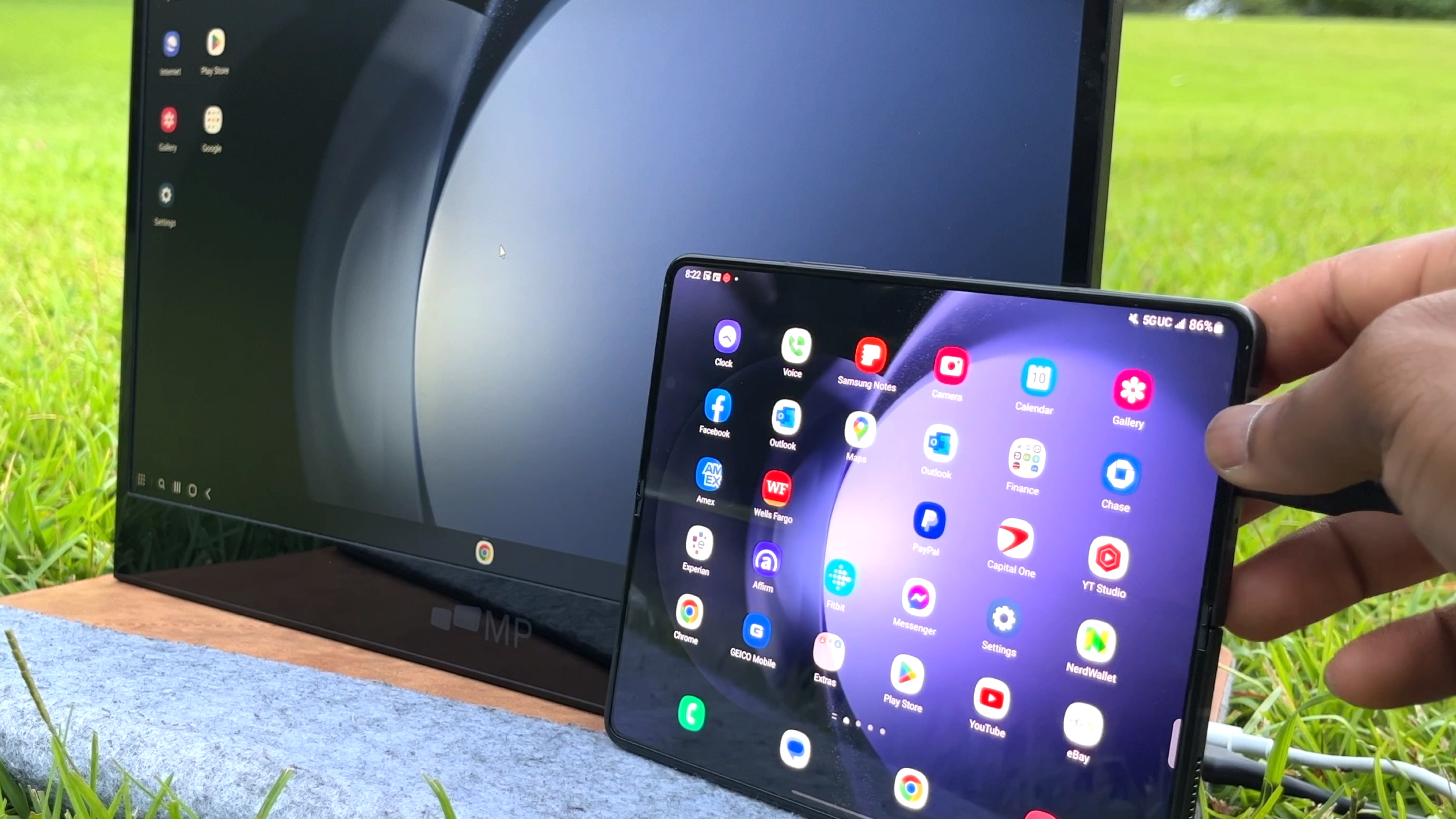 Watch Samsung Galaxy Z Fold 5 Samsung Dex Experience on Amazon Live